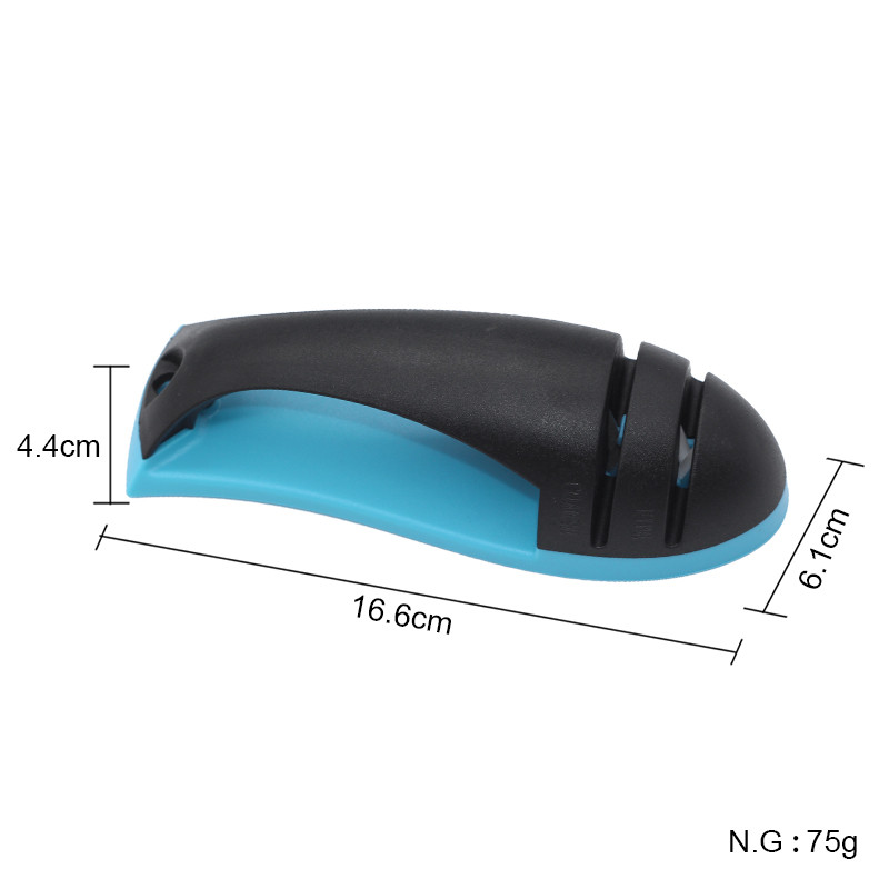 Hot fish shape plastic knife sharpener Manual knife sharpener图7