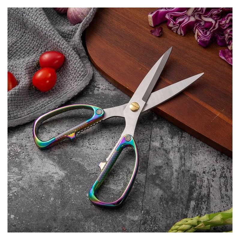 2020 Amazon Hot Sale Tailoring Accessories Sewing Stainless Steel Dressmaker Shears Kitchen Scissor 图3