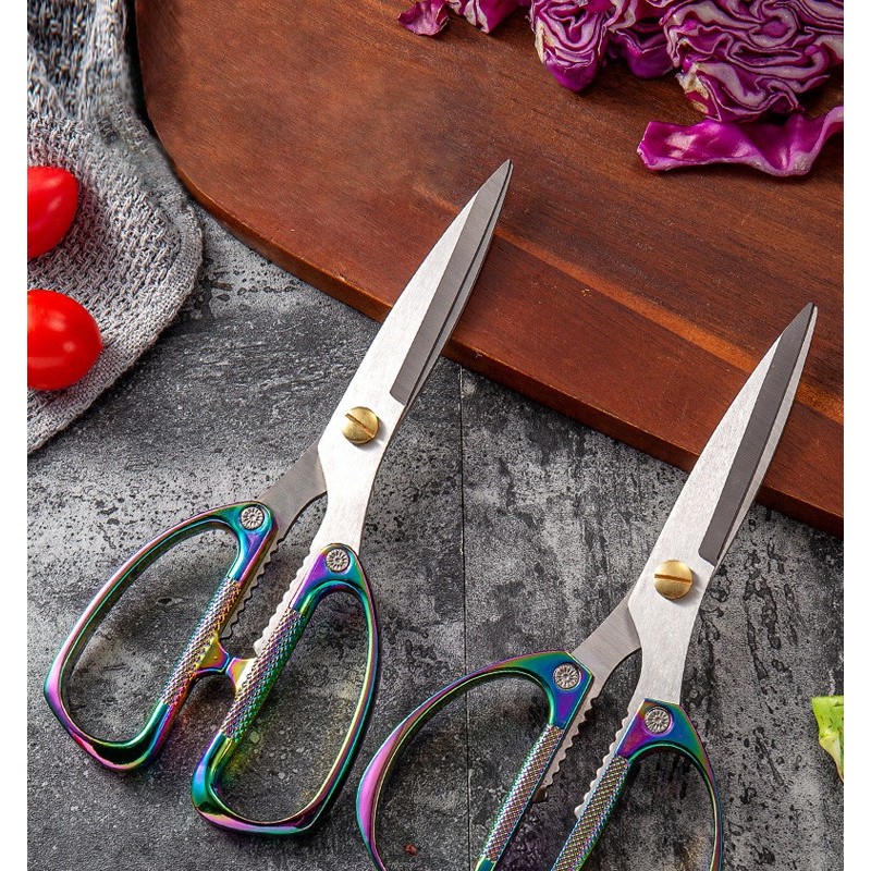 2020 Amazon Hot Sale Tailoring Accessories Sewing Stainless Steel Dressmaker Shears Kitchen Scissor 图7