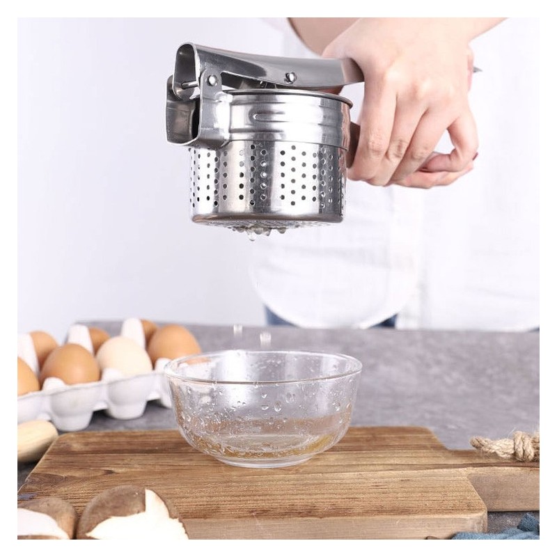 New stainless steel press potato manual potato masher kitchen fruit manual juicer lemon squeezer图2