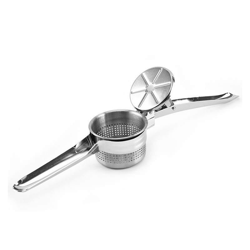 New stainless steel press potato manual potato masher kitchen fruit manual juicer lemon squeezer图4