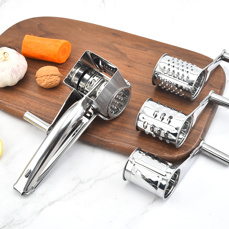 Cross-border hand-cranked rotary cheese planer and nut planer Kitchen gadgets manual cheese planer s图2