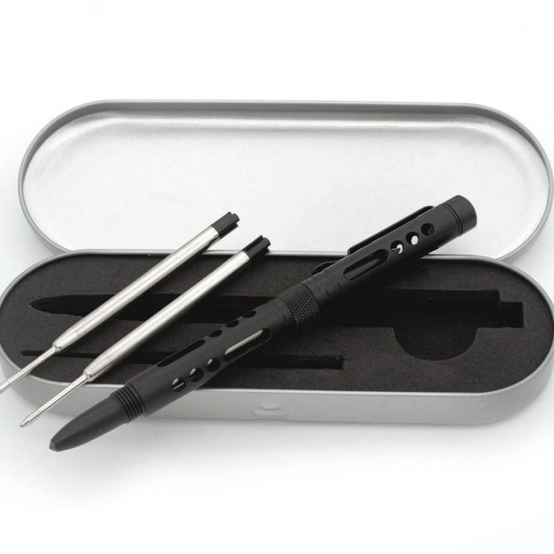 Aluminum Military Tactical Pen Set, Self Defense Pen with Emergency Glass Breaker图3