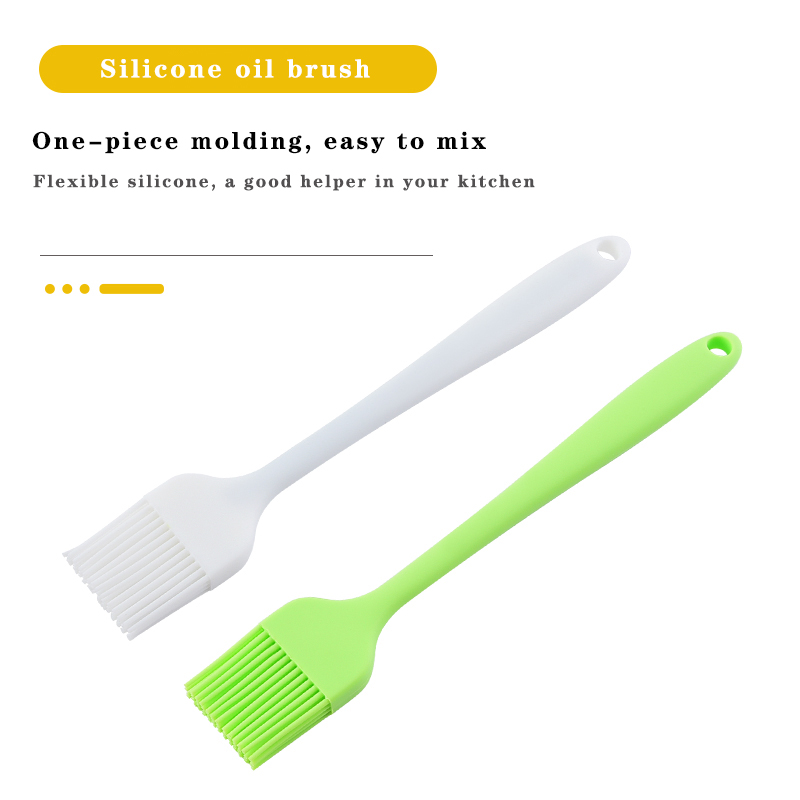 All-in-one silicone brush BBQ BBQ brush BBQ tools Small silicone oil brush Baking tools spot图2