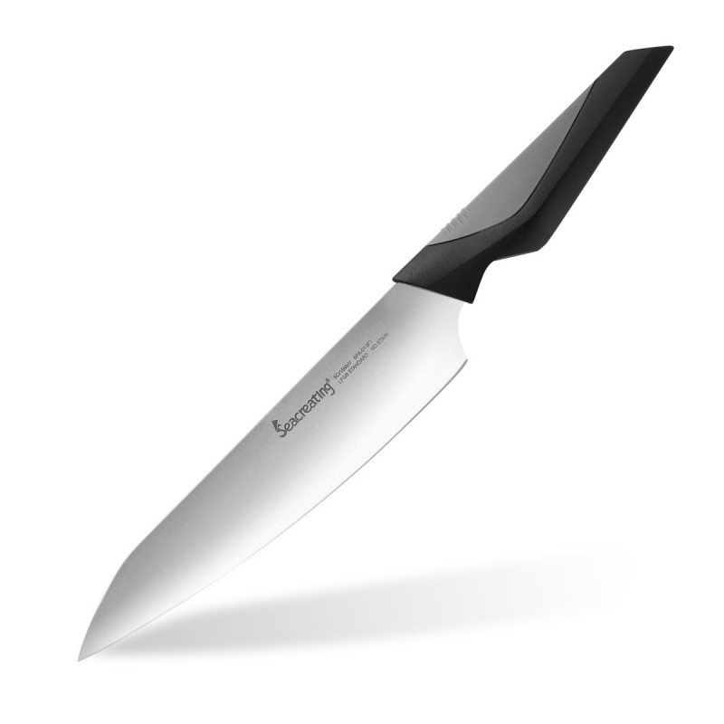 Seacreating Baltic Sea Series Chef Knife 8inch Pro Kitchen Knife 1.4116 German Steel with soft touch图3