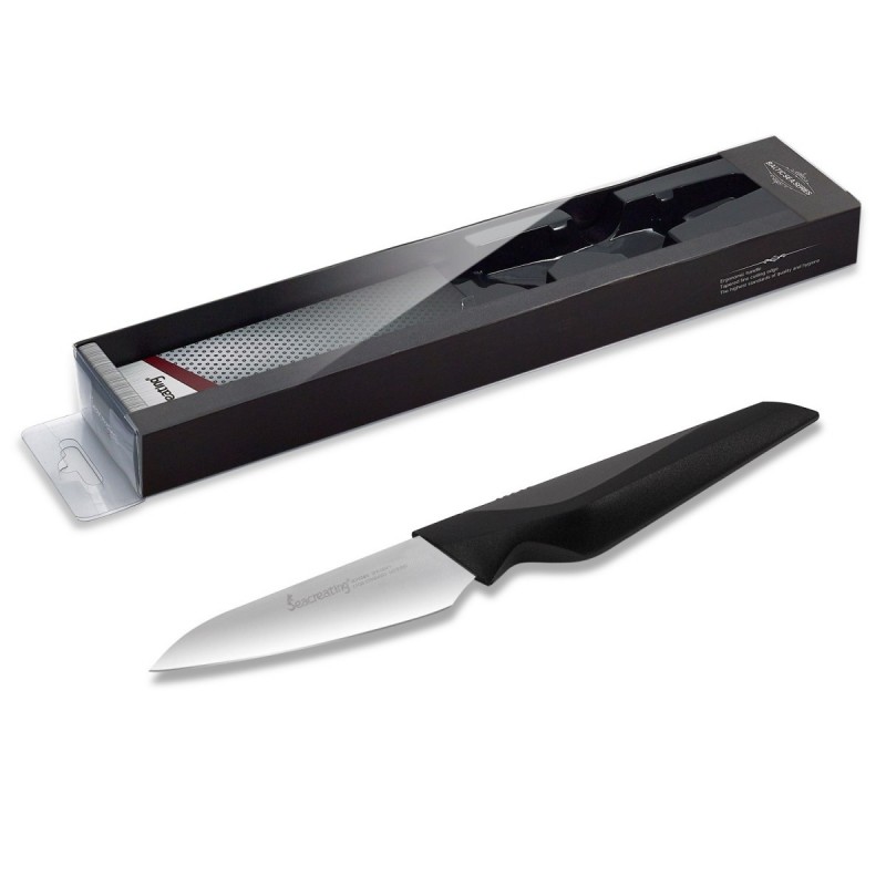 4 Inch Paring Knife - Small Kitchen Knife for Cutting Fruit/Vegetables and More - German steel 1.411图3