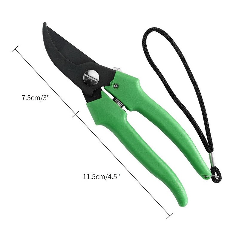 Seacreating Garden Pruner Pruning Shear with Stainless Steel Coated Curved Precision Blades Tree Pru图7