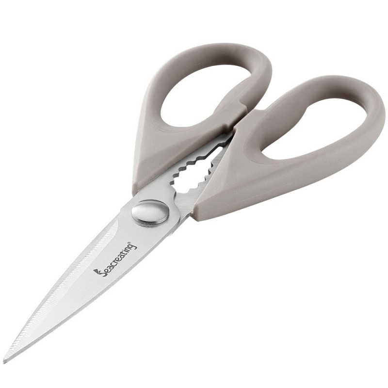 Seacreating 3cr13 Stainless Steel Kitchen Scissors Kitchen Shears Heavy Duty Dishwasher Safe Food Sc图3