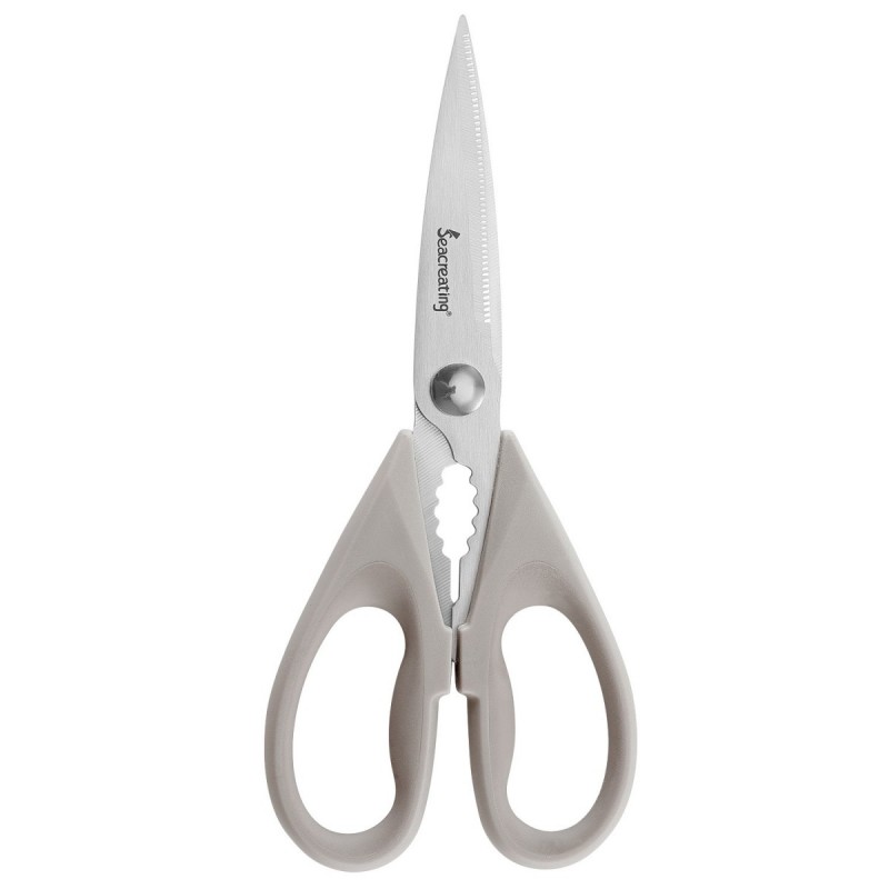 Seacreating 3cr13 Stainless Steel Kitchen Scissors Kitchen Shears Heavy Duty Dishwasher Safe Food Sc图4