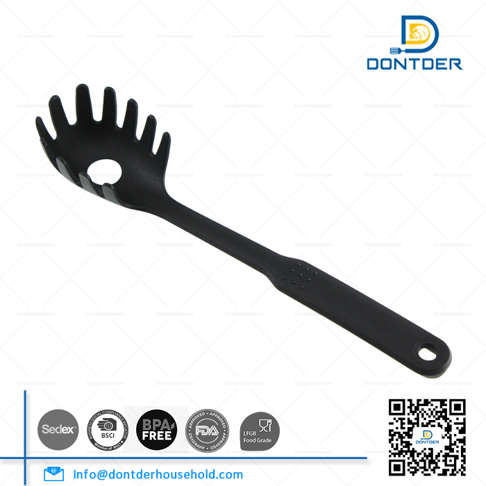 D00206 Black Nylon Spaghetti Spoon