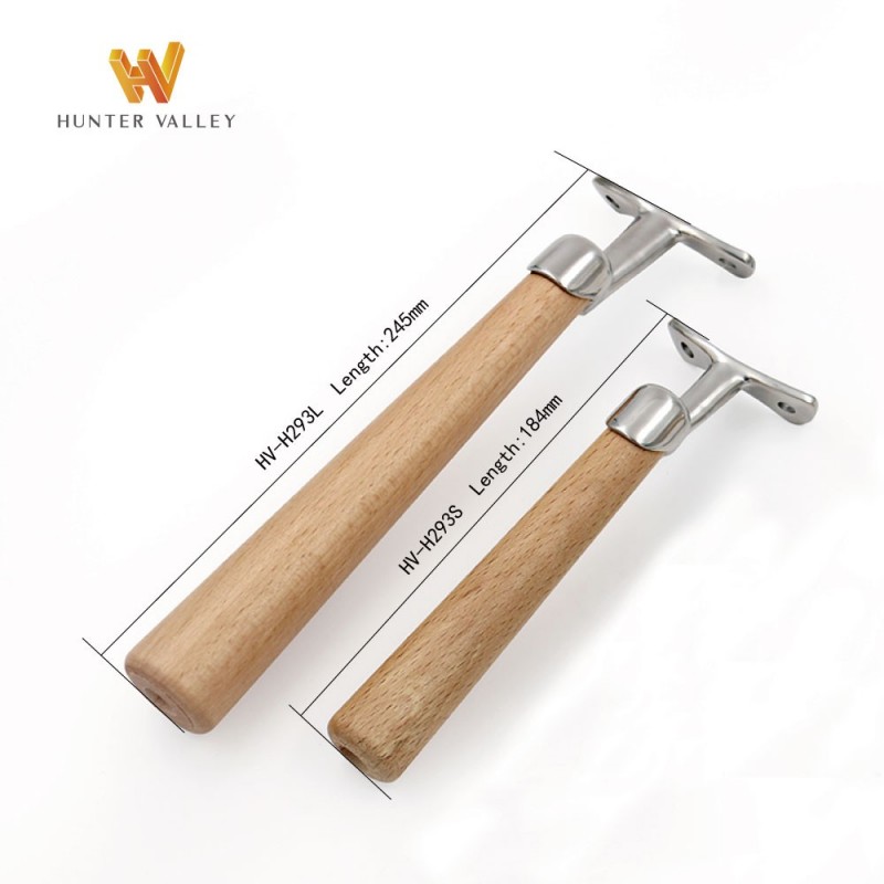 Stainless steel castings with wood and the wooden part can choose oak, ju, acacia wood non stick coo图2