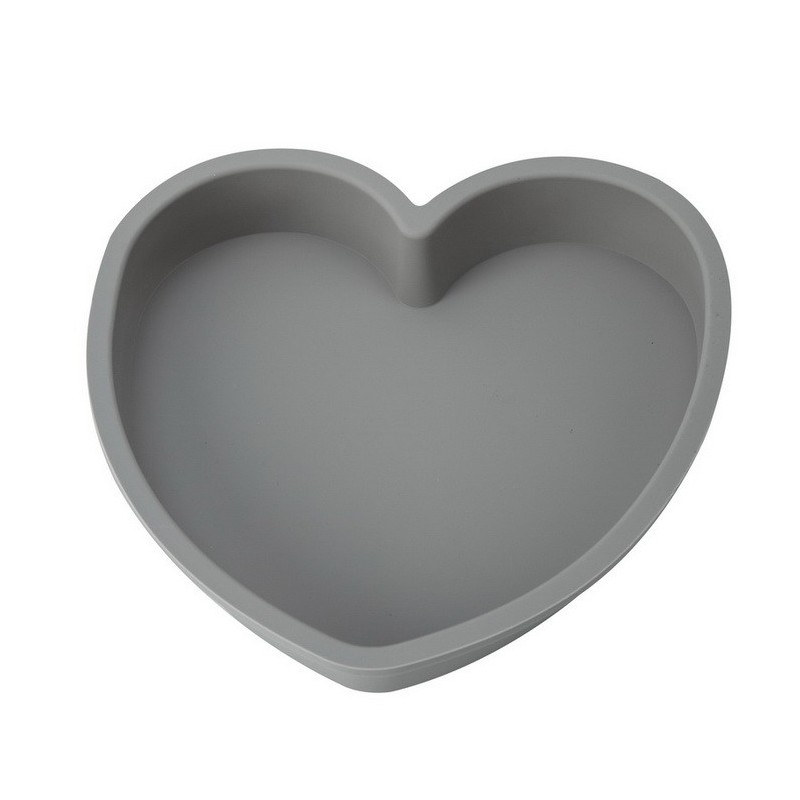 Customized Non-stick Homemade Cake Tools heart shape Silicone Loaf Baking Mold Toast Boxes Cake Pans图3