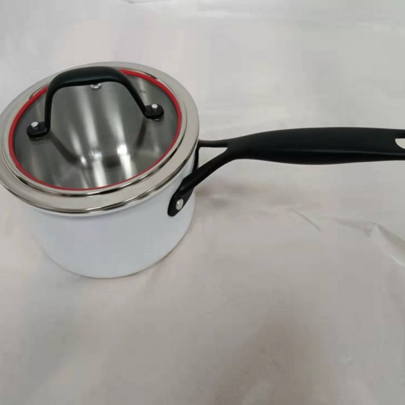 stainless steel cookware , tri-ply pot , painting , induction图4