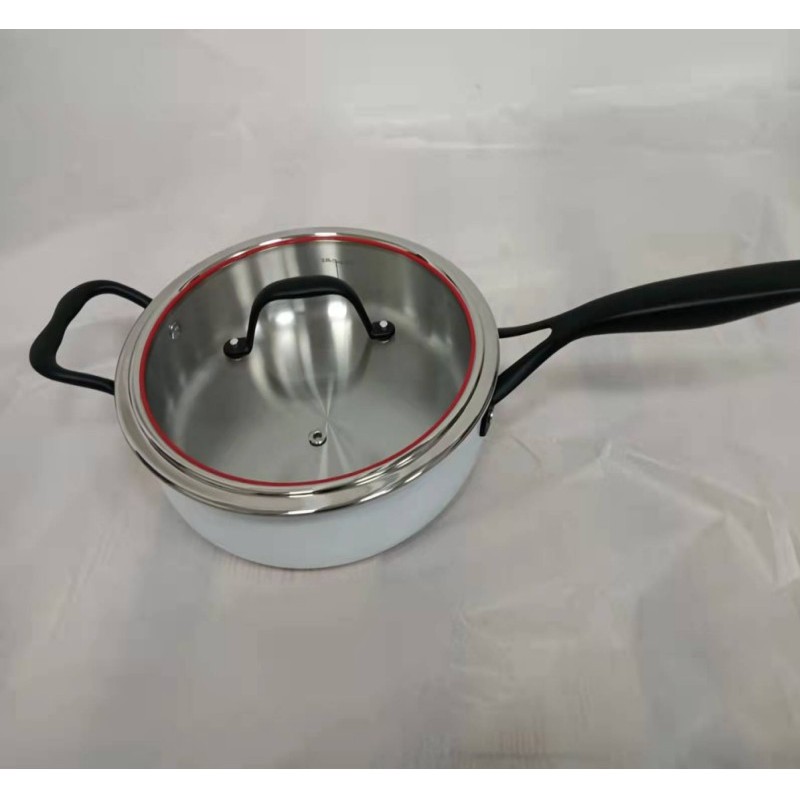 stainless steel cookware , tri-ply pot , painting , induction图5