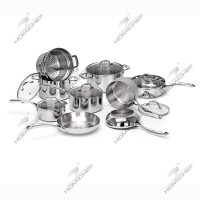 Tri-ply cookware set