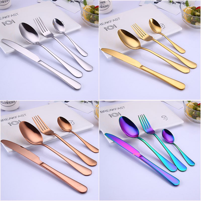 MS003-YSL01 Stainless Steel Flatware Set图2