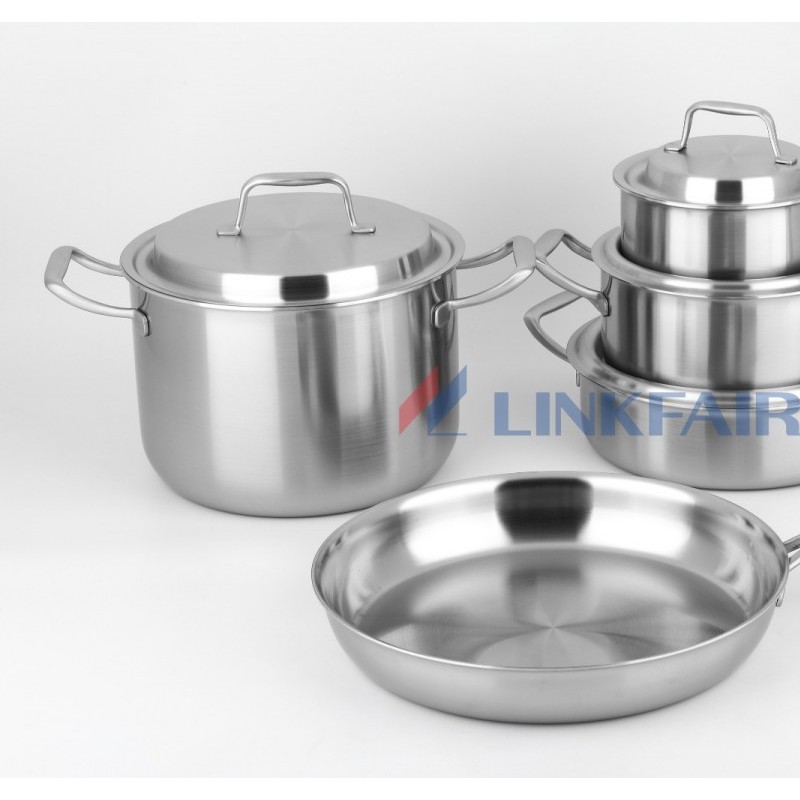 9-Piece Tri-Ply Stainless Steel Set图5