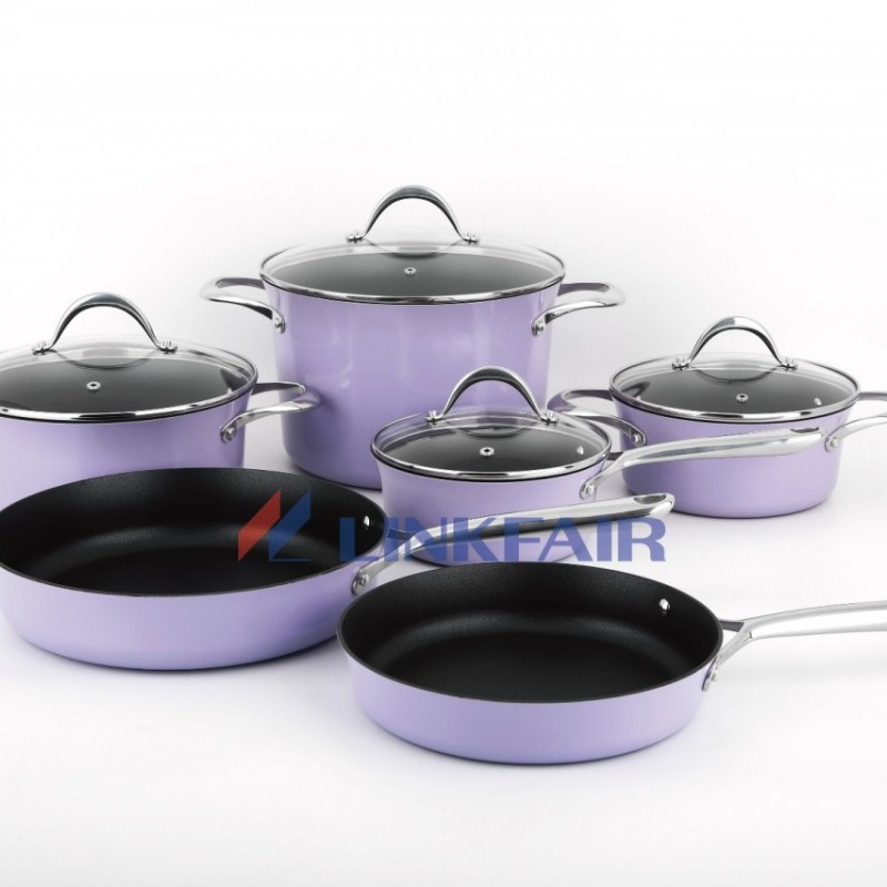 10-Piece  Aluminum cookware set图2