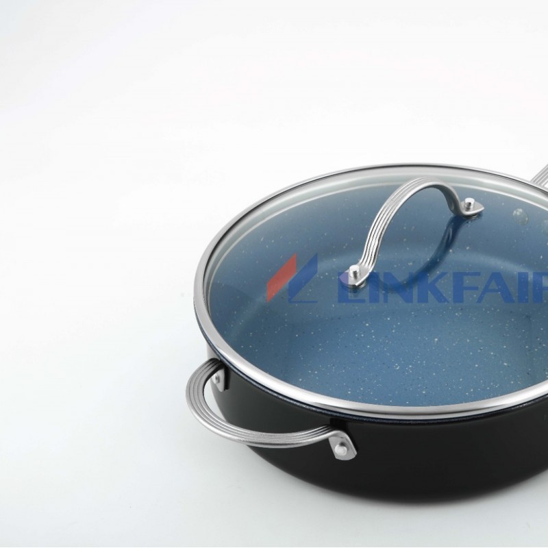 9PC Aluminum cookware set图3