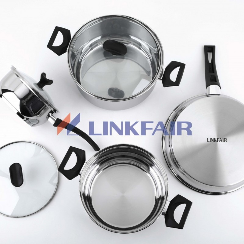 7PC SS cookware set  Brazing图2