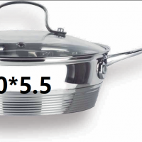 20x5.5 cm frypan with lid