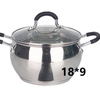 18x9 cm stockpot with lid