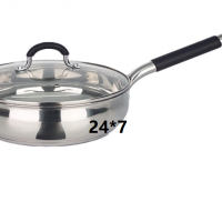 24x7 cm frypan with lid