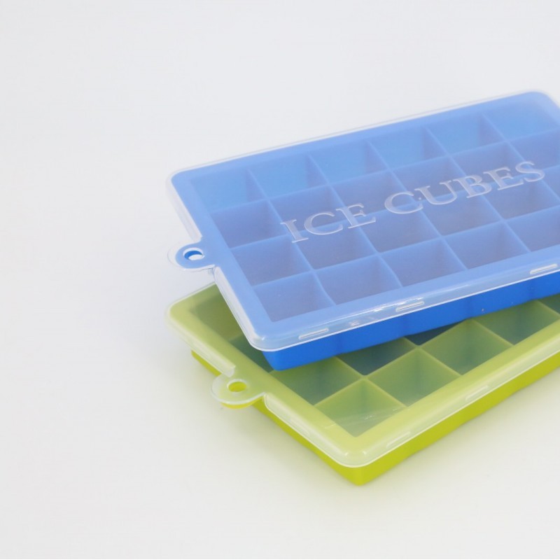 Ice Cube Tray Silicone Square Ice Trays Easy Release Stackable Ice图4