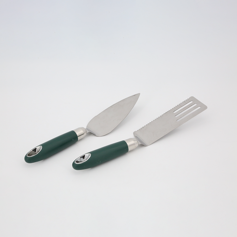 2 sets of green stainless steel kitchen utensils图3