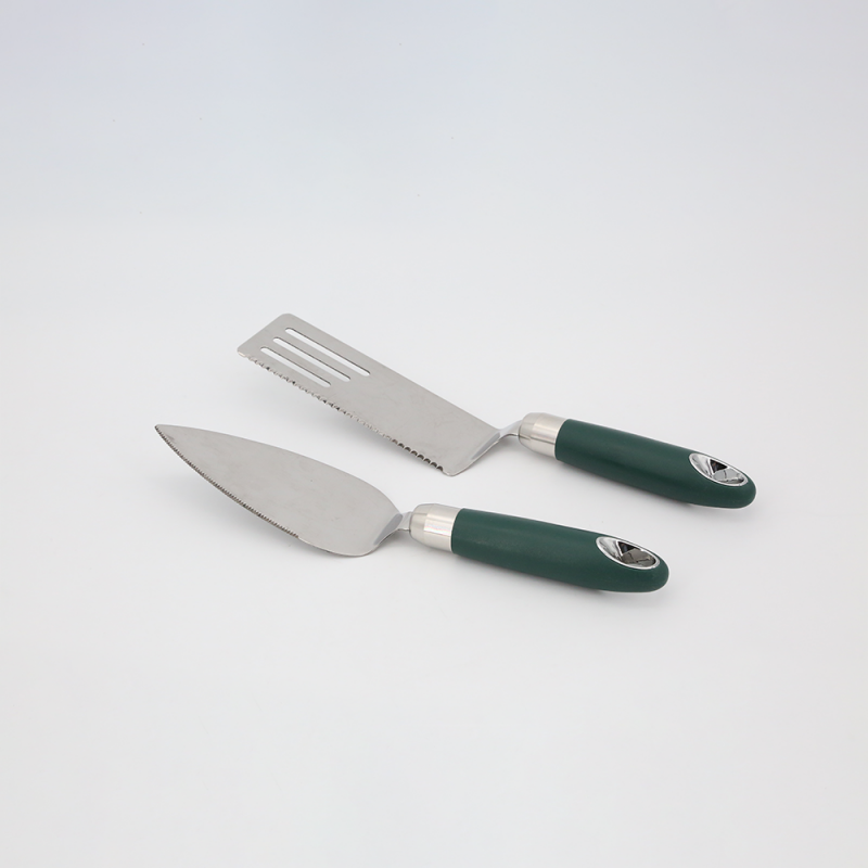 2 sets of green stainless steel kitchen utensils图5