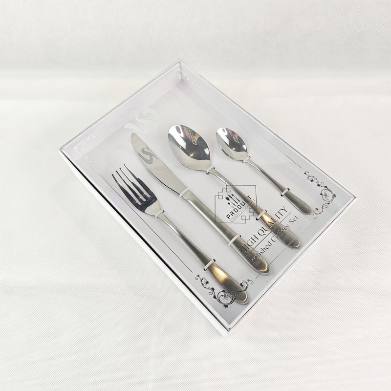 4-piece stainless steel tableware set图5