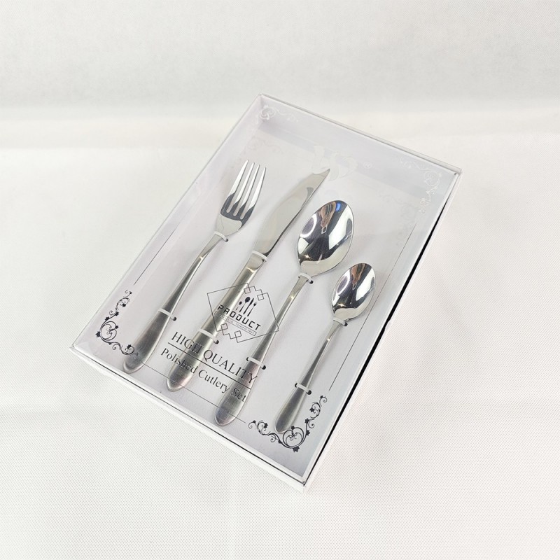 4-piece stainless steel tableware set图4