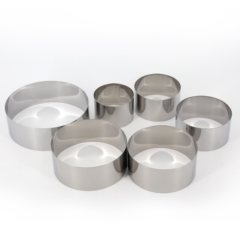 Stainless steel round mousse ring图4