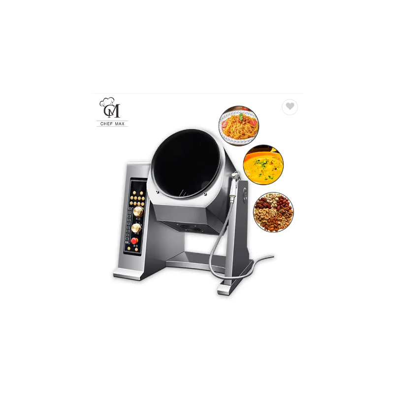 Commercial 3500w 5000w Intelligent China Wok Automatic Stir Fry Electric Rotary Cooking Machine Cook图1