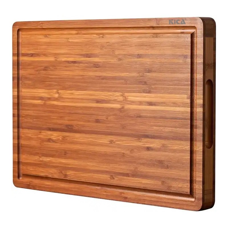 KICA Wholesale holz schneiden brett bambus natural kitchen block environmental protection bamboo cut图2