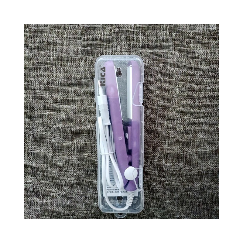 New Curling Iron Mini Hair Straightener Iron Ceramic Straightening Styling Tools Hair Curler Flat Ir图2