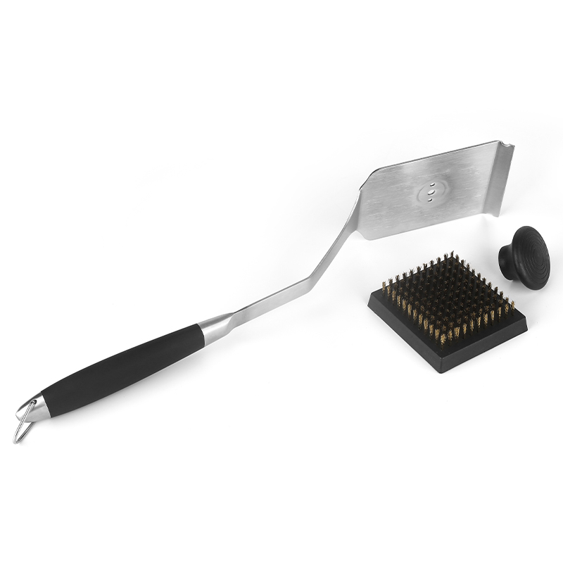 BBQ cleaning Brush stainless steel Grill Accessories kitchen Brush图3